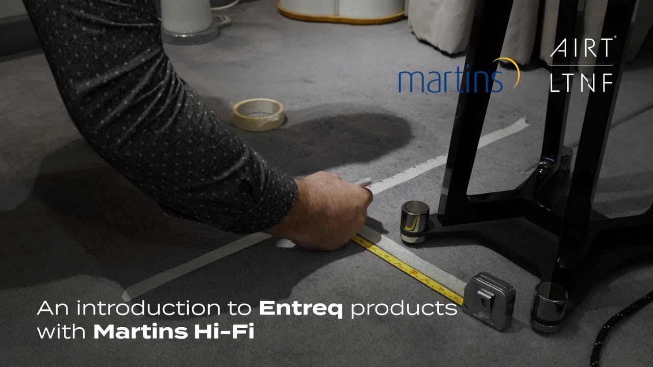 Entreq product training with Martins Hi-Fi