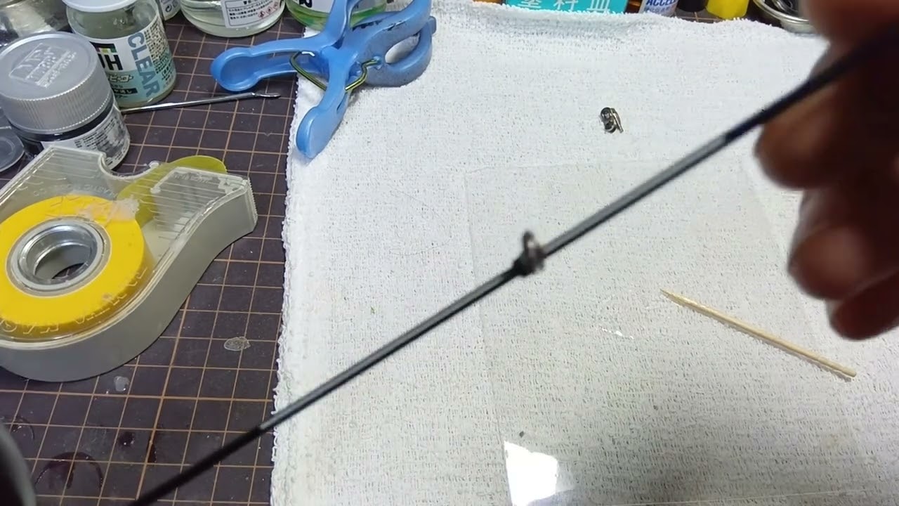 穂先組付け
