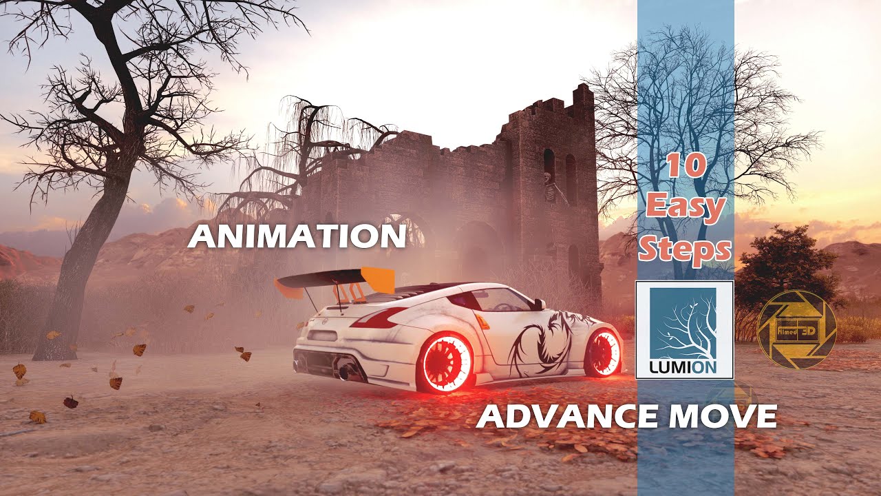 Advance Move effect | Lumion 10 movie mode | a realistic 3D car animation rendering by filmed3D