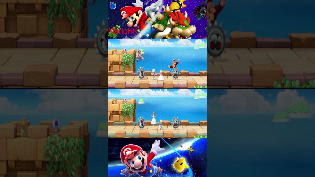【スーパー マリオパーティ】ミニゲーム ファニー *それを乗り越える* マリオ vs ロゼッタ vs デイジー vs ルイージ (COM最強 たつじん) 