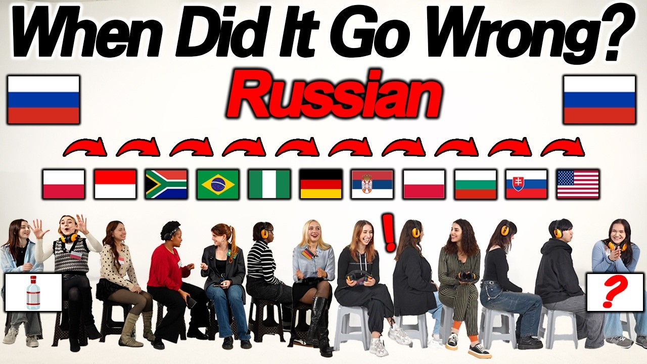 Как звучит русский язык для тех, кто не говорит по-русски? | Подборка лучших моментов!