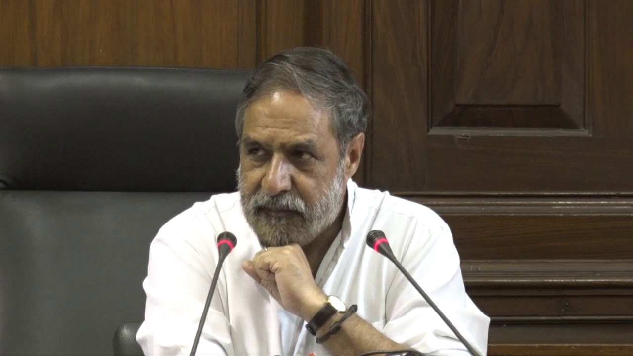 Assam NRC final draft released: AICC Press Briefing By Anand Sharma at Parliament House