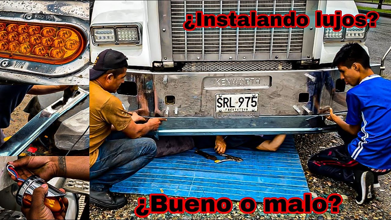 Lujos para KENWORTH, un día en el taller para instalar lujos a un camion, extensión y luces