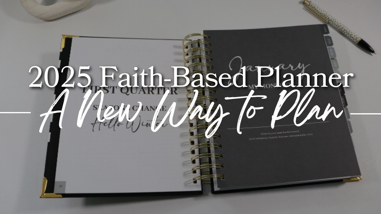 2025 Faith-Based Plans to Succeed Planner | Planner Flip-Through | BelleVie Stationery