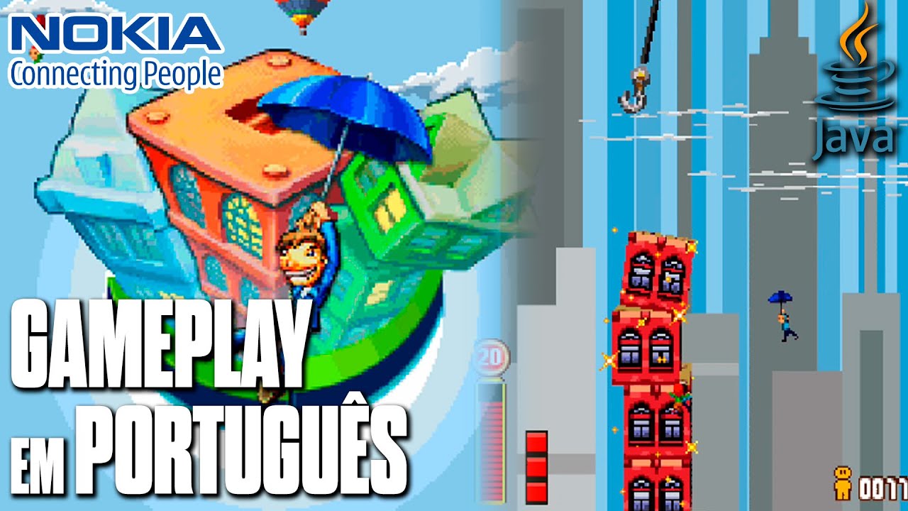 City Bloxx - Versão da Nokia (2005) | Java J2ME Gameplay