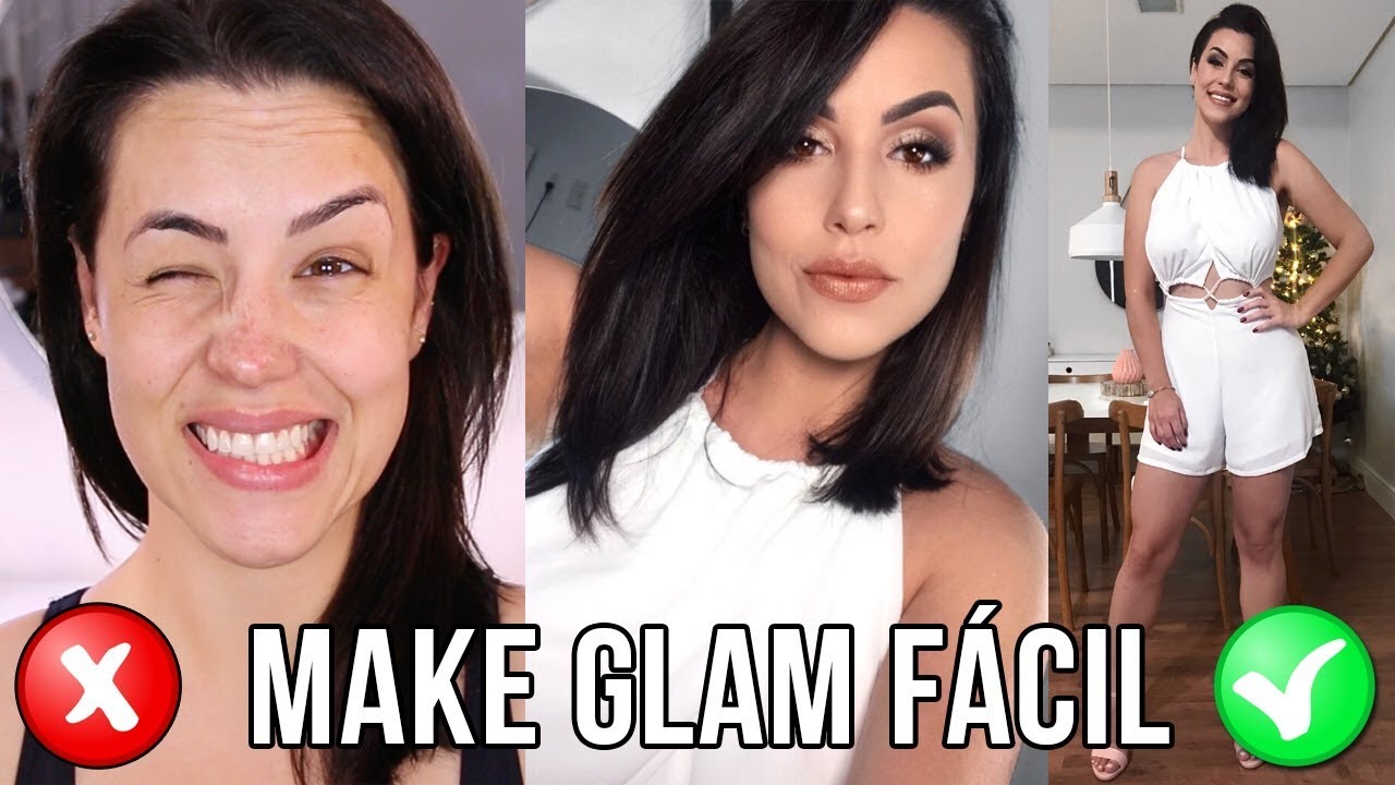 SE ARRUME COMIGO REAL PARA O ANO NOVO | MAKE GLAM