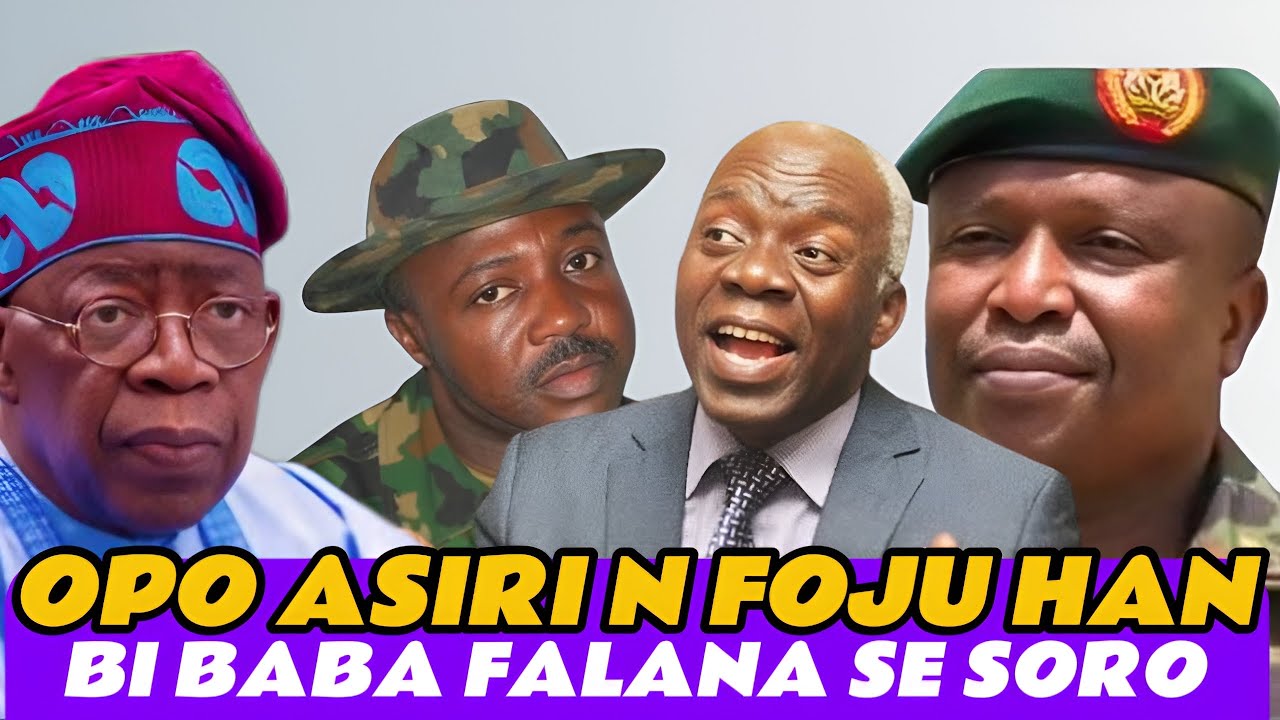OPO ASIRI FOJU HAN!! E WA WO OMO IPINLE OSUN TO WA LARA AWON TO FE GBAJOBA…BABA FALANA SORO!!!