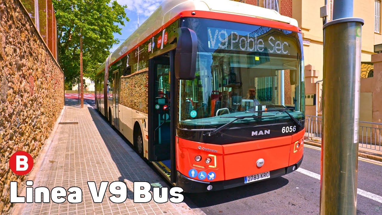 V9 Bus - Автобус из Барселоны - Полное путешествие