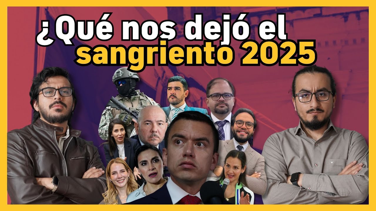 Resumen del 2025 en Ecuador | Sangr3, estafas millonarias, viajes privados de Noboa y m&aacute;s | NotiMeme