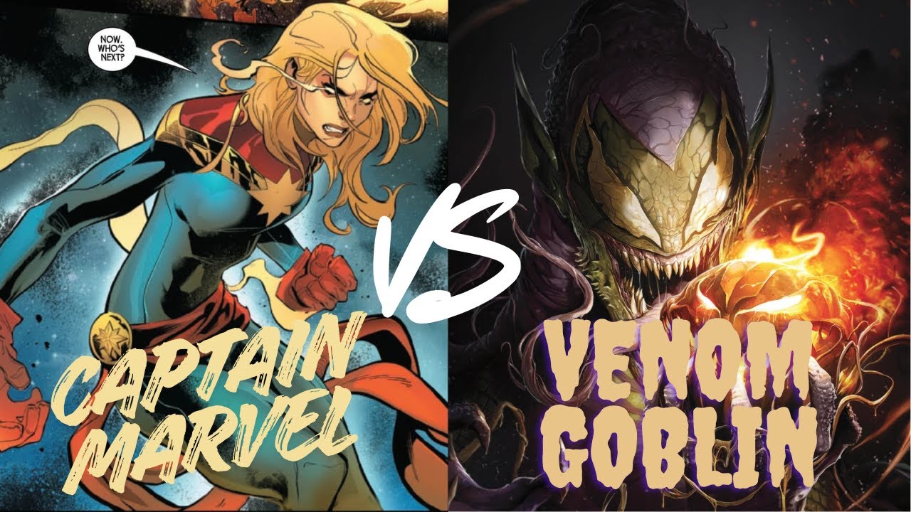 Captain Marvel (Leadership) vs Venom Goblin! Marvel Champions Gameplay! Favorite Heroes Week!