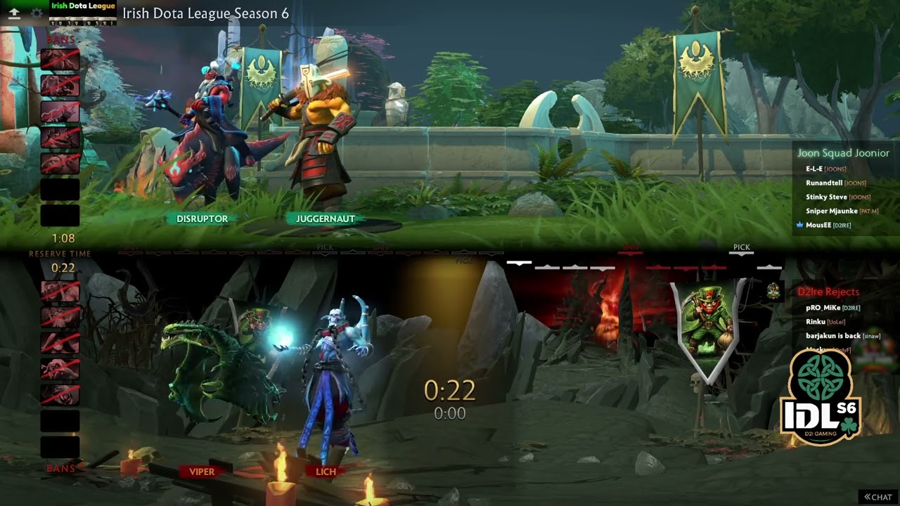 Irish Dota League S6 🇮🇪 Division 4 🔴Bord Na Mona vs Team Sosal