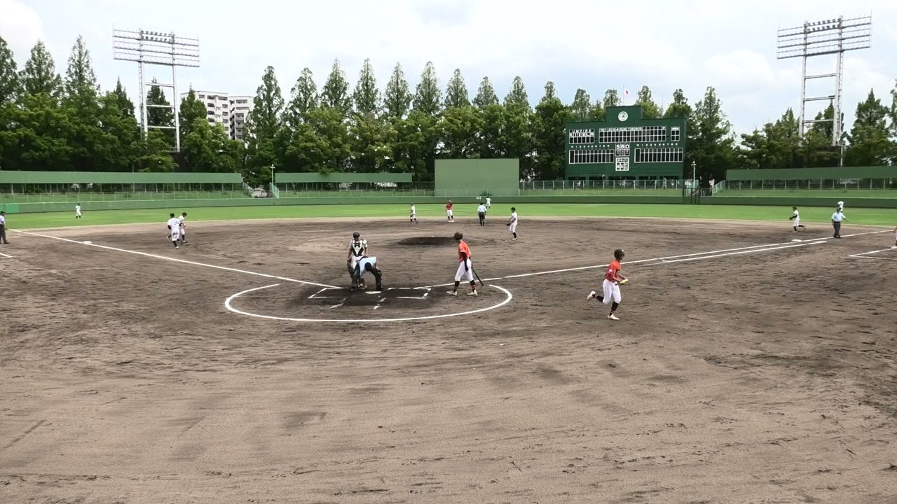 20240713　ジャイアンツカップ東中国大会決勝　ヤンキース岡山ヤング様対西岡山ボーイズ　岡山県営球場