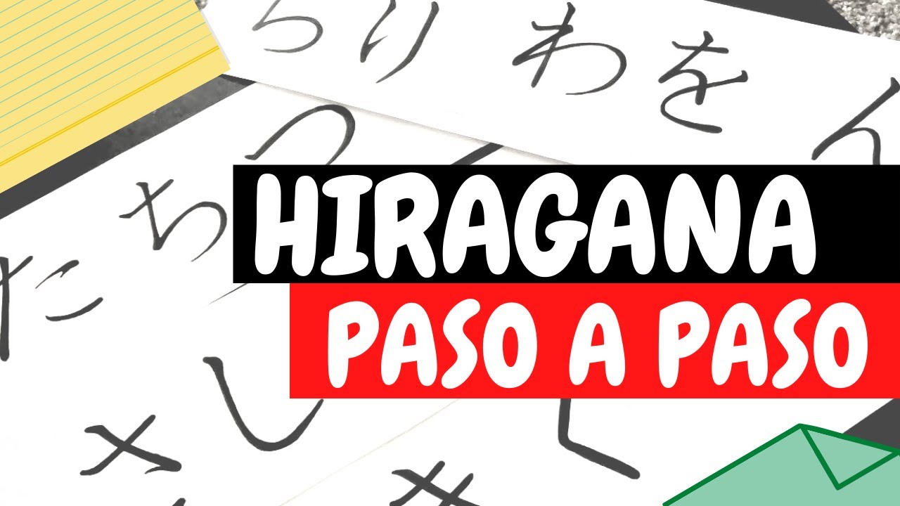 Hiragana: Orden de trazos 🇯🇵 Escribir en Japonés