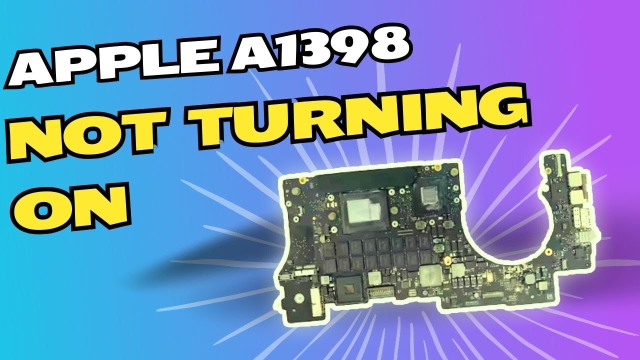 Apple A1398 not turning on