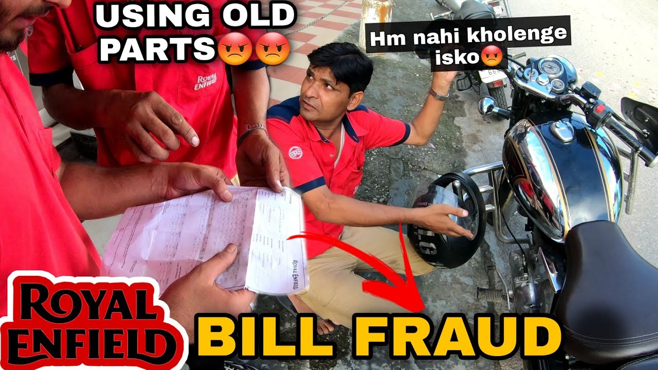 Fake bill scam from Royal Enfield😡 | Royal enfield fraud beware of them😡