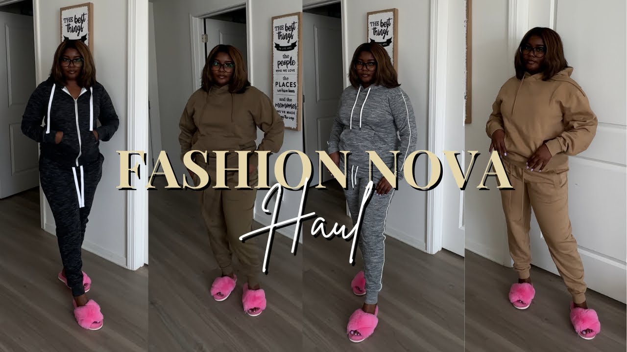 Fashion Nova Haul | Comfy Joggers, Loungewear & Cozy Outfits
