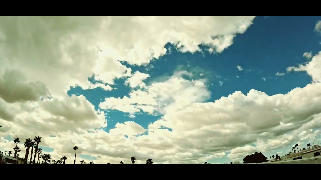 Gopro 12 time lapse. Yuma Fortuna Foothills Area. March 7, 2024