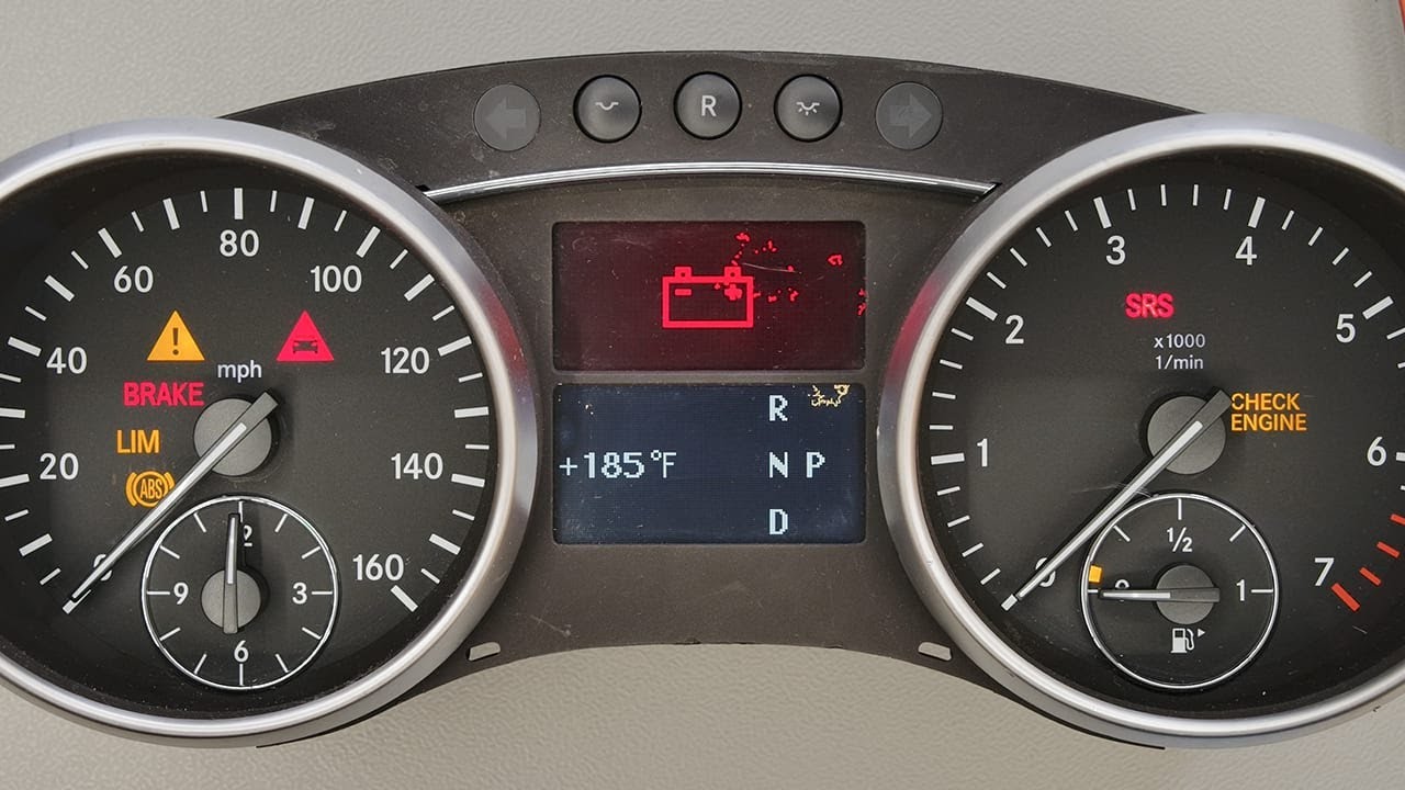 How to repair Mercedes ML / M-Class, R-Class, GL-Class dashboards