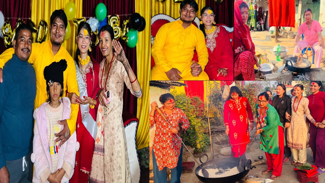 DEWAR BABU KO HALDI MEHNDI PROGRAM #GCFAMILYVLOG#