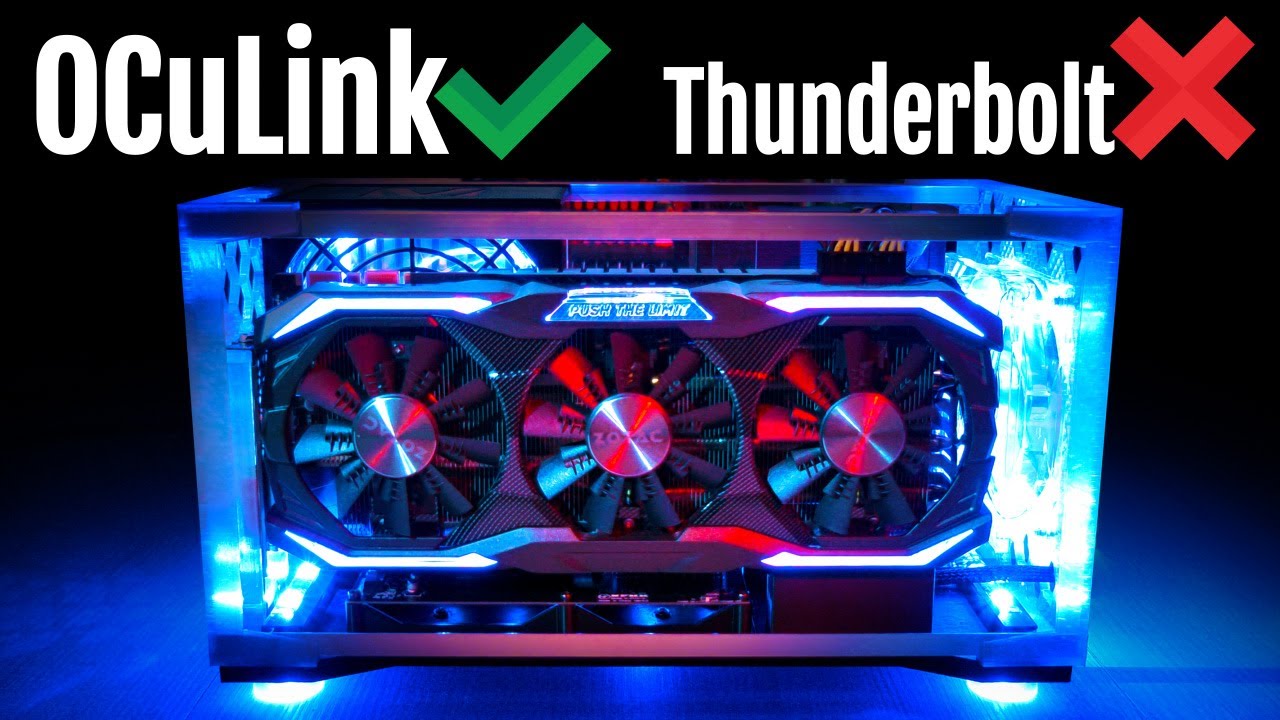OCuLink: più veloce del Thunderbolt4 e costa meno! - GPD WIN Max 2 2023