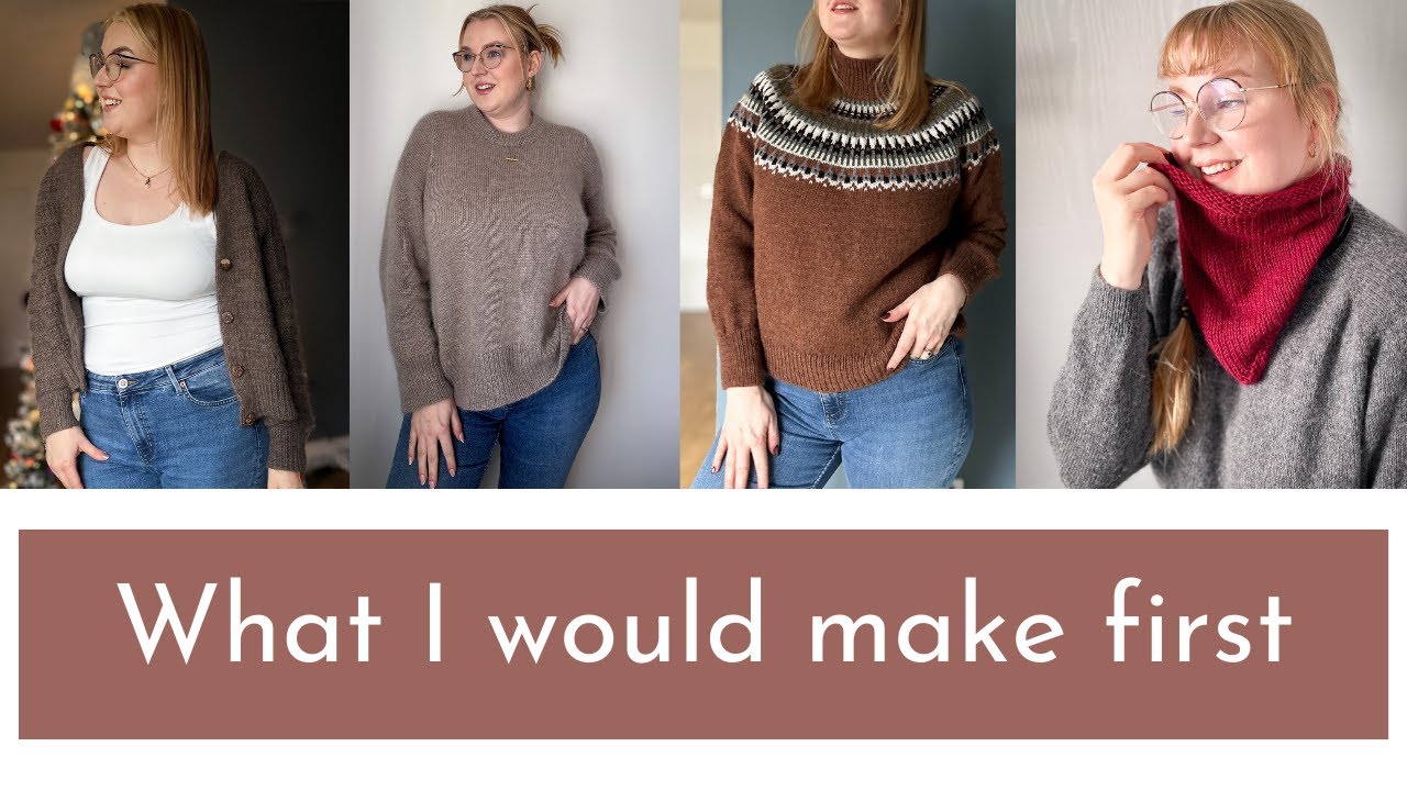 What I would make first for my knitted wardrobe | Karoline’s Knits