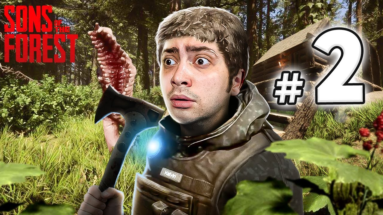 alanzoka jogando Sons Of The Forest com os amigos - Parte #2