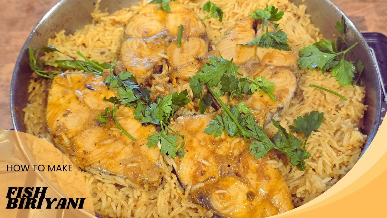 KING FISH BIRIYANI || EASY RECIPE FOR RAMADAN