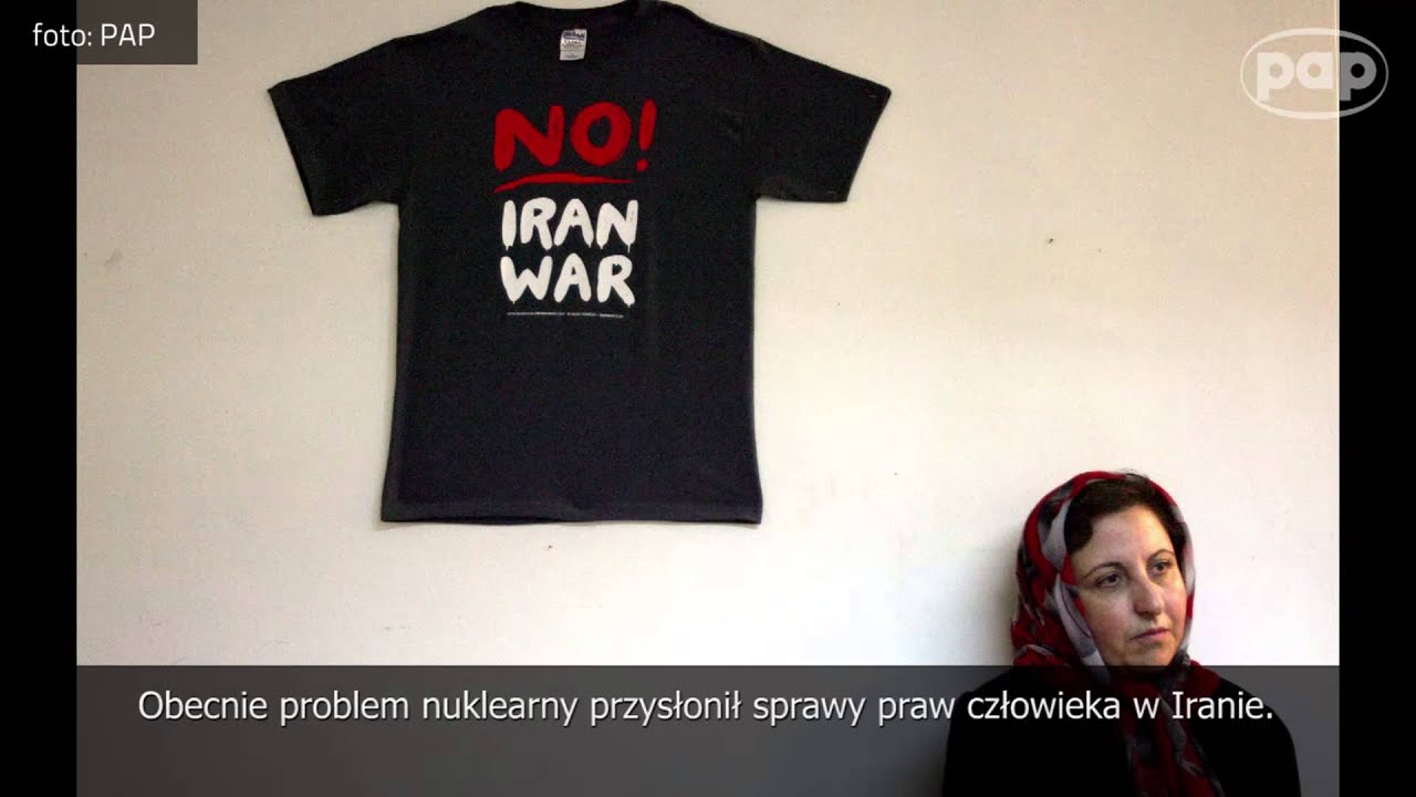 Ebadi: kwestia nuklearna przesłania problem praw człowieka w Iranie