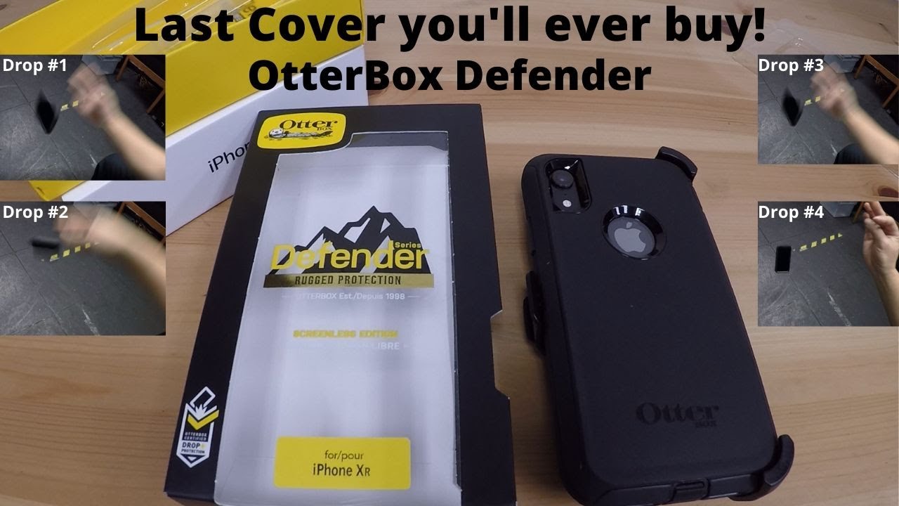 How to Install OtterBox Defender on Iphone + DROP TEST