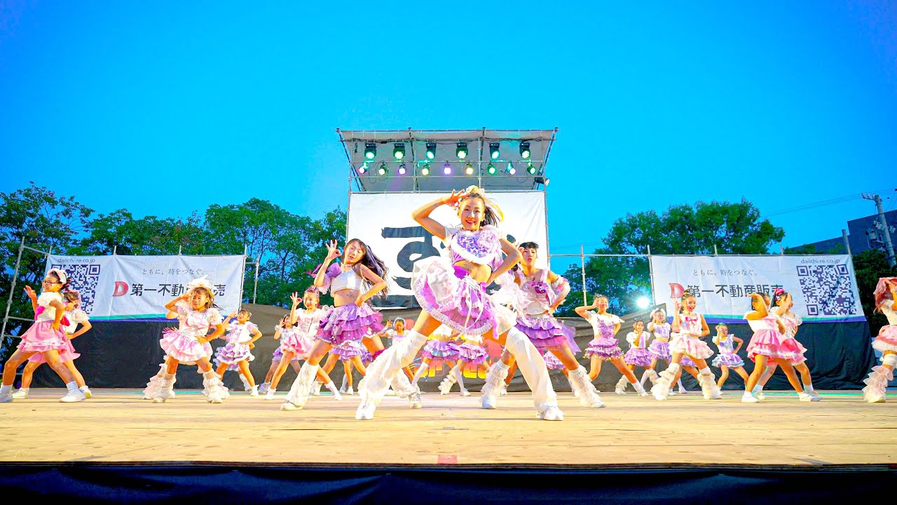 [4K] スタジオX ジュニアチーム【Jr大賞披露演舞】　すずかフェスティバル 2025 (すずフェス) 日曜日