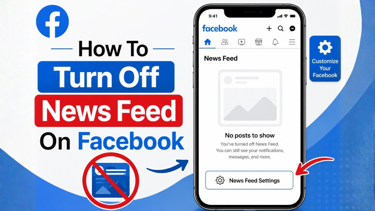 How To Turn Off News Feed On Facebook (2026)