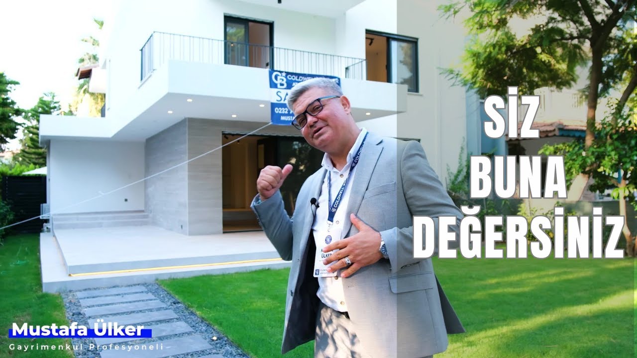 URLA ‘DA SATILIK SIFIR VİLLA – SADELİĞİN İÇİNDEKİ KALİTE VE KONFOR – SİZ BUNA DEĞERSİNİZ-AYRINTILI