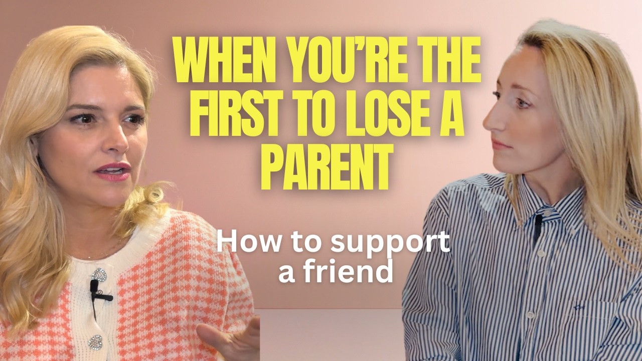 You're the first friend in our group to lose a parent
