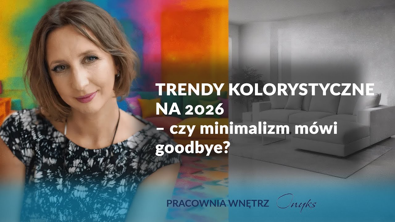 Dlaczego nasze domy są takie same? Kolor wraca do wnętrz | Trendy 2026