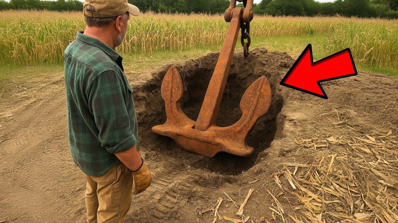 [Full Story] Farmer Found Giant Anchor Buried in Field, Followed the Chain and Turned Pale&hellip;