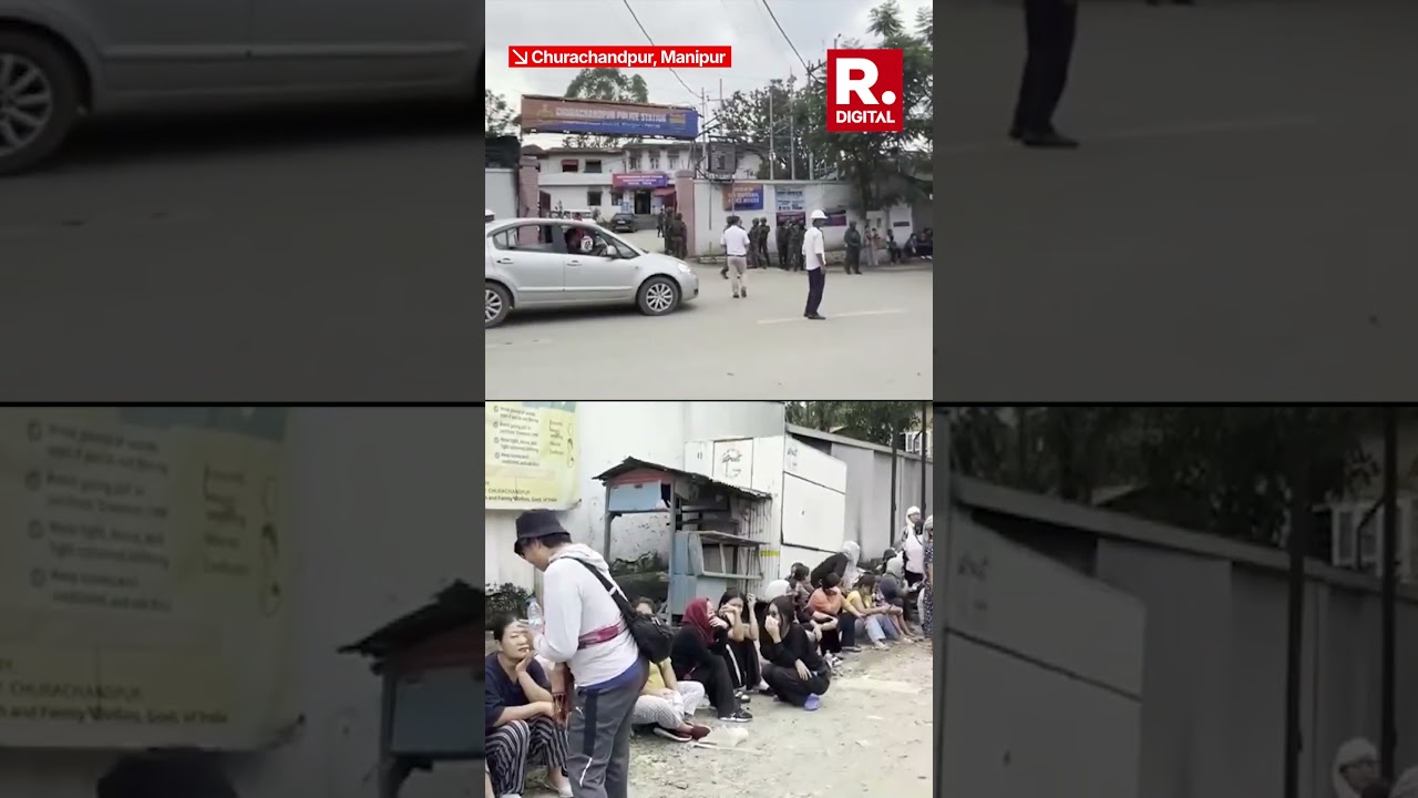 Manipur Protest: Women Demand Release Of 3 Detained Men In Churachandpur