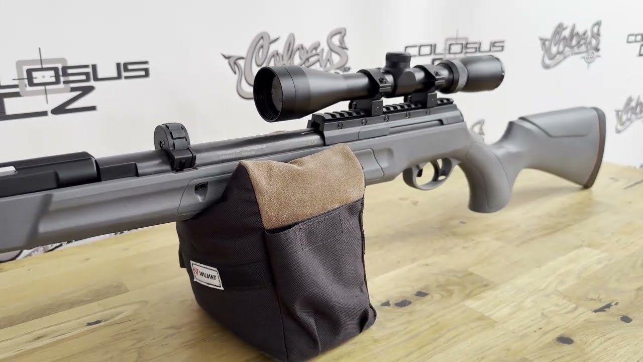 Vzduchovka UX Synergis Elite KIT | Unboxing, nab&iacute;jen&iacute; a test střelby