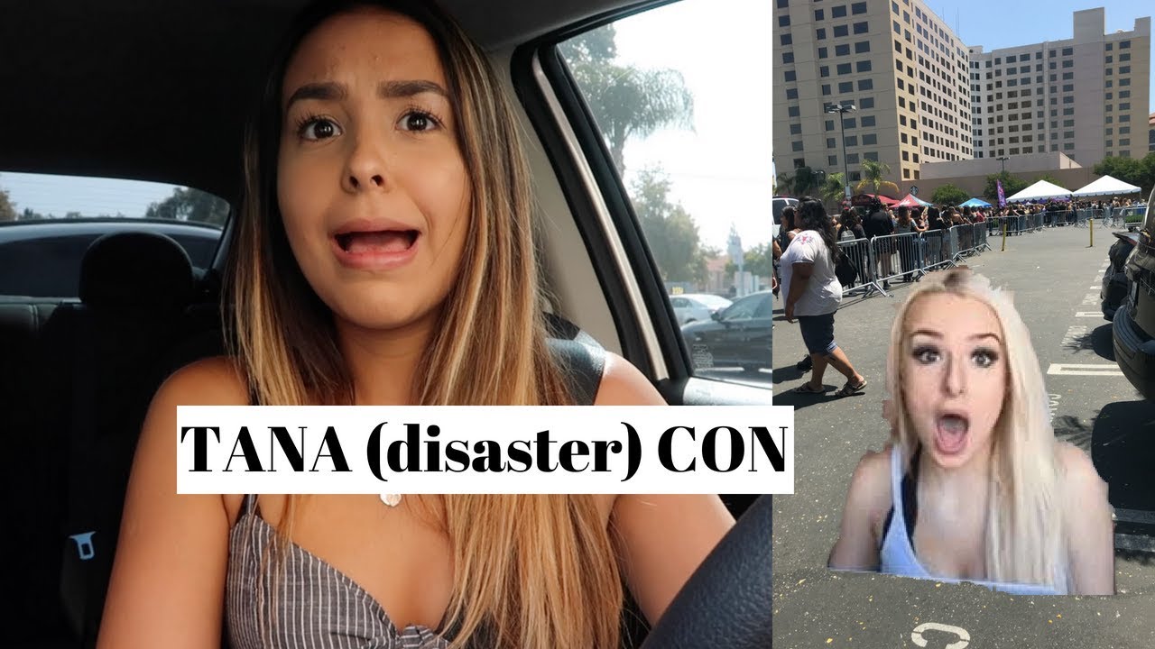 TANA(disaster)CON  + LIVE FOOTAGE + The Gabbie Show, Cloe Couture PERFORMANCE