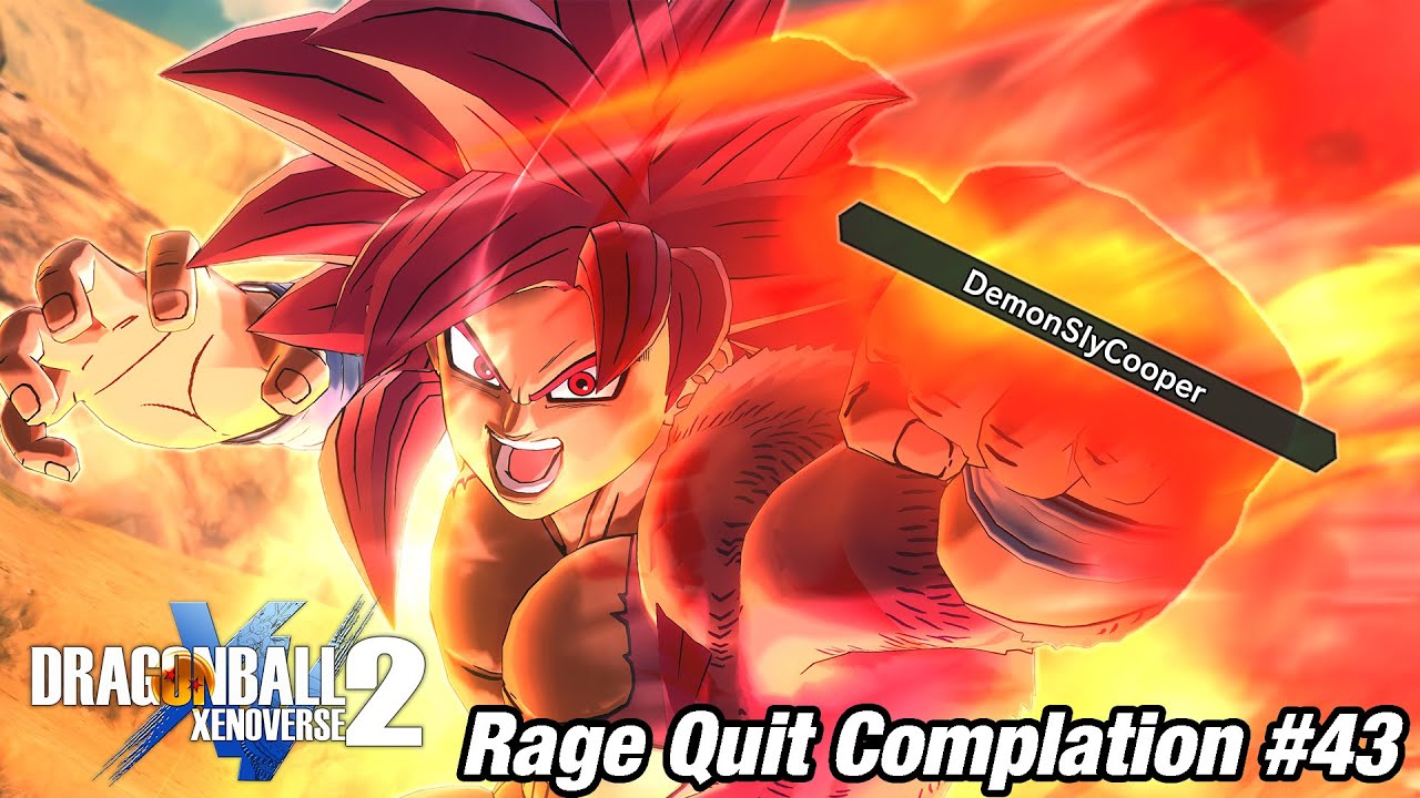 Rage Quit Compilation #43 - Dragon Ball Xenoverse 2 PVP