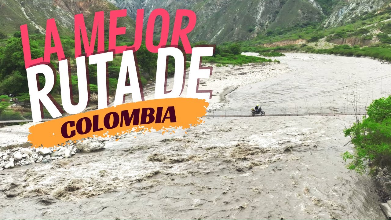 MOTOS que casi CAEN al ABISMO, PASOS de RIOS Y OFF ROAD ATRAVESANDO el CAÑON del CHICAMOCHA COLOMBIA