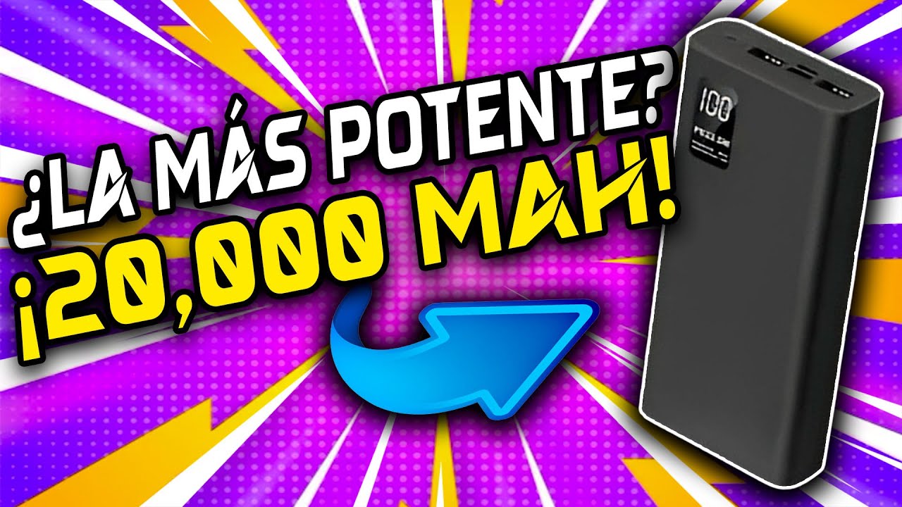 🔋 &iexcl;La MEJOR POWER BANK de 20000 mAh por MENOS de $15! 🚀 &iquest;Vale la pena?