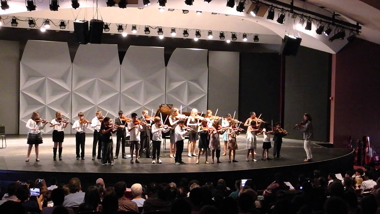 Concerto in A Minor, Mvt. 1 by A. Vivaldi -  Stanford Advance Suzuki Violin Institute 2015