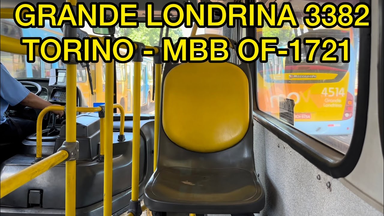 GRANDE LONDRINA 3382 / TORINO 2014 - MBB OF-1721 EURO 5 (Linha 311)