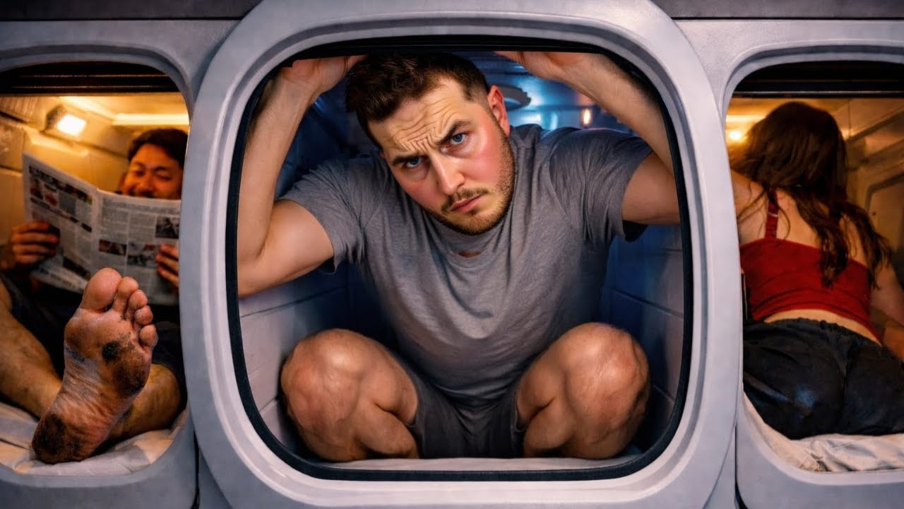 Overnight At Taiwan's Tiny $20 A Night Capsule Hotel