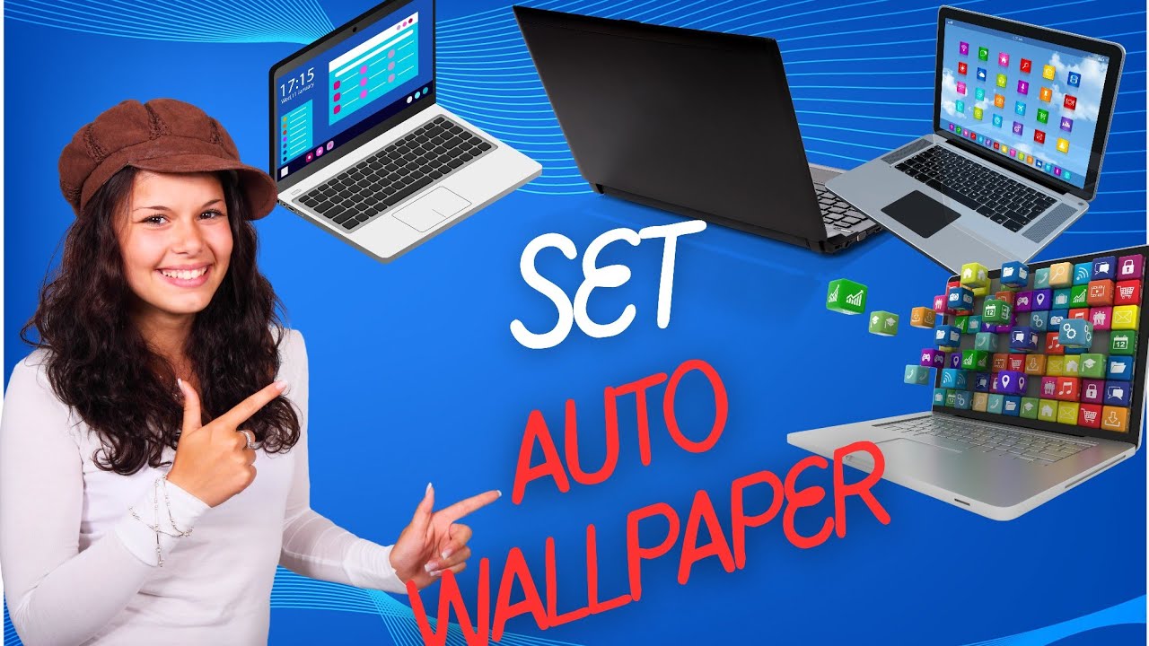 Laptop me Wallpaper Automatic Change Kaise Kare | Windows 10 Wallpaper Change
