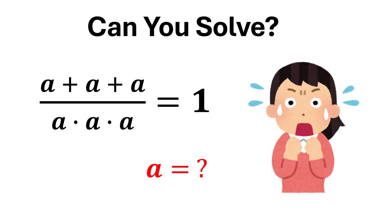 Can You Find All Values? This Algebra Problem Has 3 Answers