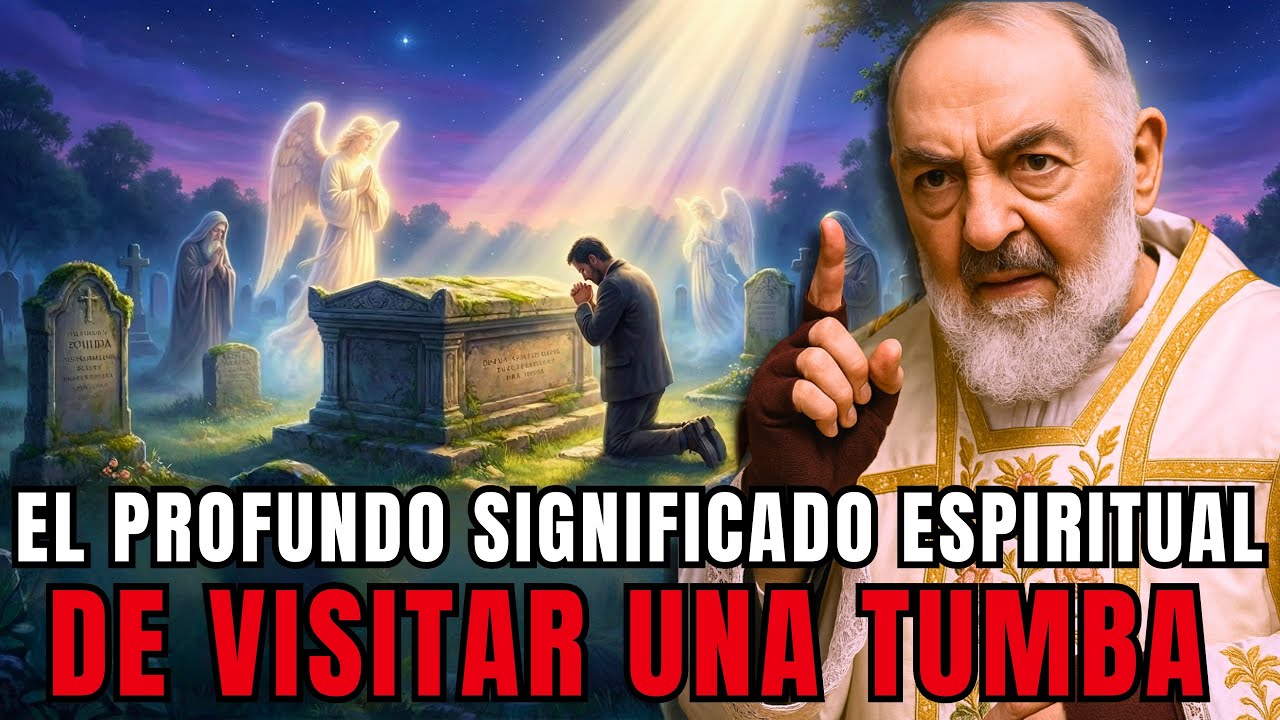PADRE PIO REVELA: EL PROFUNDO SIGNIFICADO ESPIRITUAL DE VISITAR UNA TUMBA