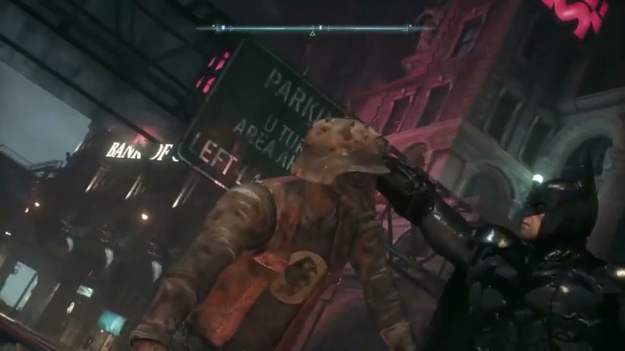 Beating thugs to a pulp in Gotham