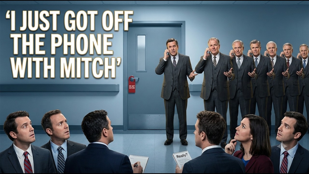 I Just Got Off The Phone With Mitch | Hilarious Political Satire About DC's Favorite Talking Point
