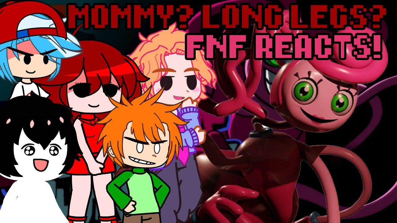 JUST HOW LONG?  Friday Night Funkin' reacts to MOMMY LONG LEGS! | xKochanx | FNF REACTS | GACHA